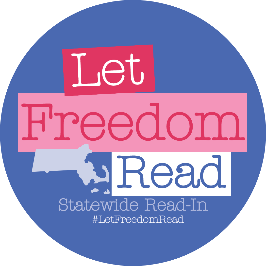 A circular logo that says let freedom read state-wide read-in