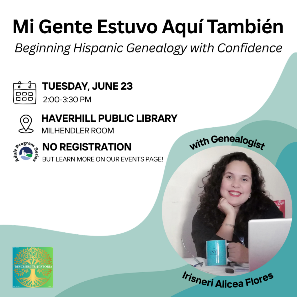 hispanic genealogy with Irisneri Alicea Flores.